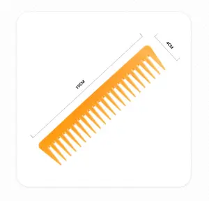 New Design Cutting Carbon Fiber Wide Tooth Comb