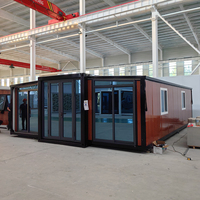 Vente directe usine – Maison conteneur préfabriquée de luxe moderne, mobile et extensible, fabrication professionnelle sur mesure