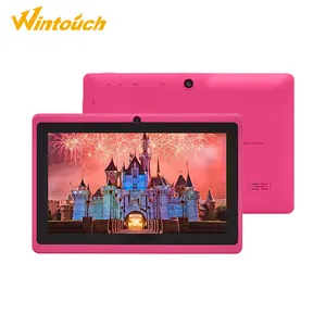 Wintouch ucuz çocuk eğitim Wifi 7 inç Android 4.4 çocuklar Tablet Pc Allwinner A33 TN ekran dört çekirdekli Tablet