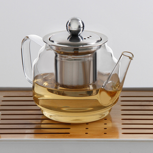 Tetera de Vidrio Borosilicato de 500 ml, Resistente al Calor, con Infusor para Té de Flores Sueltas, Tetera para Preparar Té - Product Image 3