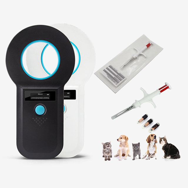 Handheld Animal Scanner FDX-B 134.2KHz Microchip Reader Access Control Card Reader