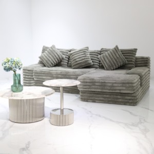 <strong>Versatile</strong> Compression <strong>Sofa</strong> Soft Fabric Compressed Daybed <strong>Sofa</strong> - Product Image 2