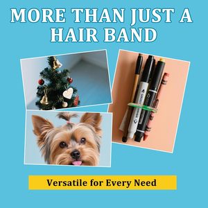 Oferta Especial: Bandas Elásticas de Colores Variados para Niños con Botella de Plástico, Bandas Elásticas para el Cabello de Niñas - Product Image 3