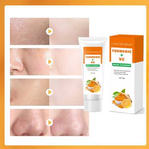 Limpiador Facial de Cúrcuma, Limpieza Profunda, Control del Acné, Limpiador Facial Coreano para Venta al por Menor - Product Image 5