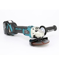 Meuleuse d'angle sans fil Makita 18V DGA404/DGA504 avec interrupteur coulissant, construction en acier inoxydable, outil de bricolage
