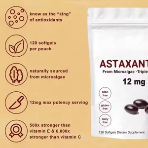 Suplementos Antioxidantes Premium de Triple Potencia de Marca Privada, Cápsulas Blandas de Astaxantina con Aceite de Coco, Salud Inmunológica y Ocular para Adultos - Product Image 3