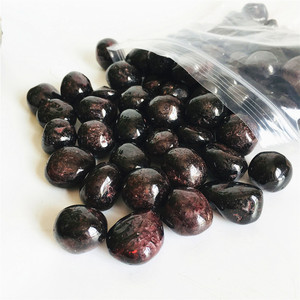 Commercio all'ingrosso naturale allentati della <span class=keywords><strong>pietra</strong></span> preziosa rhodolite <span class=keywords><strong>granato</strong></span> rosso tumbled stones - Product Image 6