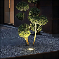 Lampe souterraine à LED GU10 MR16 IP65 en aluminium moulé sous pression Lampe d'escalier pour jardin Enterré