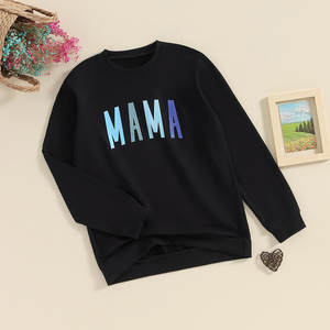 Trajes orgánicos a juego para mamá <span class=keywords><strong>y</strong></span> bebé, sudaderas personalizadas para mamá <span class=keywords><strong>y</strong></span> yo, trajes a juego familiares, mamá <span class=keywords><strong>y</strong></span> bebé sostenibles - Product Image 3
