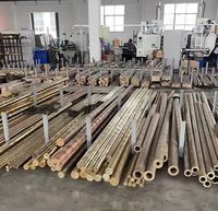 Barre en bronze C95400 C6600, tige en bronze, barres en alliage de cuivre, barre en laiton, 25,4 mm, prix au kg
