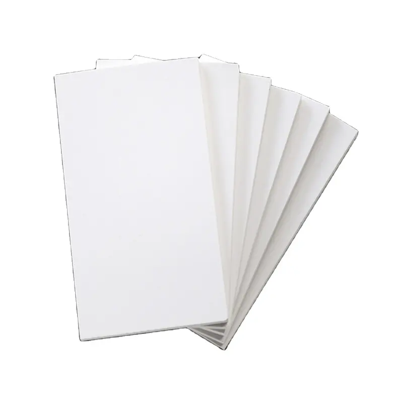 لوح فوم PVC عالي الجودة 1220*2440، لوح أبيض صلب من PVC مرن للزينة