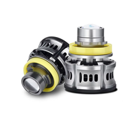 Phare antibrouillard à LED Laser 55W Super Bright Phare Ampoule Lentille H7 H11 9005 HB4 Blanc Jaune Citron Vert Bleu Lampes à LED pour voiture