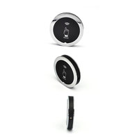 Ensemble de commutateurs infrarouges sans fil de type tactile, de forme ronde, de haute qualité, en métal, avec récepteur pour porte coulissante automatique