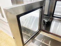 Boîte de transfert en acier inoxydable pour salle blanche, mobilier de laboratoire dynamique sur mesure
