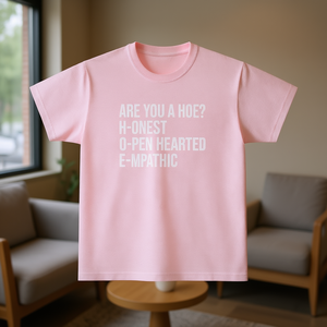 Maglietta con scritta 'Hoe Offensive', Maglietta con meme divertente, Maglietta 'Cringe', Maglietta 'Inorridente', Maglietta 'Inadatta', Regalo scherzoso, Magliette 'Dumb' con messaggi drammatici - Product Image 3