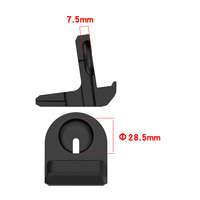 Support de chargeur en silicone pour Google Pixel Watch2 Support de chargeur en silicone pour Google Pixel Watch2 Base en silicone de charge