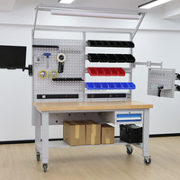 Mesa de Trabajo ESD para Producción de Ensamblaje de PCB, Diseñada para Uso Industrial a Largo Plazo, Construcción Duradera, OEM