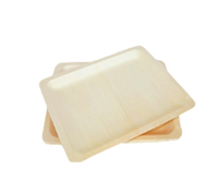 Assiettes jetables en bois, alternative durable à la vaisselle en feuilles de palmier