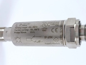 Sensor de Temperatura Original IFM TA2115 Pt1000 -50...150°C G1/4 IO-Link 4-20mA, Sonda de Temperatura Industrial - Product Image 3
