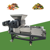 Déshydrateur de fibres de résidus de pommes de terre 2 tonnes/heure, solutions de traitement des déchets alimentaires domestiques, presse de déshydratation pour cuisine
