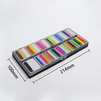 Kit de peinture corporelle GP Hot Selling Split Cake avec pochoirs et pinceaux pour enfants – Idéal pour le bricolage