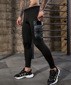 Gli Uomini di ginnastica Abbigliamento Sportivo Mens ActivewearSkin Stretti Delle Ghette Di Yoga - Product Image 1