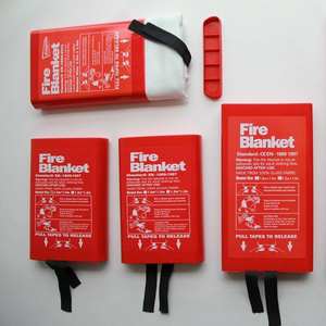 Couverture anti-feu souple et flexible, couverture d'extinction d'incendie d'urgence - Product Image 5