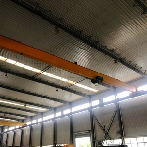Pont roulant monopoutre HD de 1 à 20 tonnes à performance fiable avec moteur PLC et commande au sol et à distance, certifié CE - Product Image 4