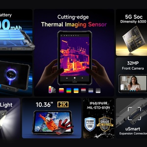 Ulefone แผ่นเกราะ4 ultra 5G แท็บเล็ตพีซี11800mAh 10.36นิ้ว50MP หน้าหลังกล้องภาพความร้อนแอนดรอยด์14 ulefone - Product Image 5