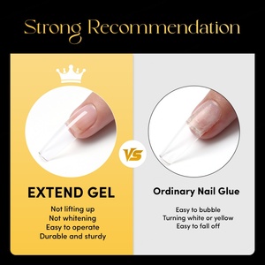 JTING Nuevo Gel Constructor 4 en 1 Transparente, Base para Uñas, Puntas de Uñas, Pegamento Gelx, Esmalte de Uñas en Gel, Libre de TPO/Hema, OEM - Product Image 5