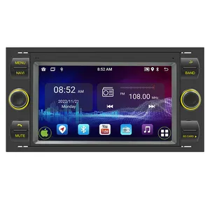 TOP SOURCE Android 11 Autoradio 7 Zoll 1 16G 2 32G Autoradio Stereo GPS Wifi BT FM Für Ford