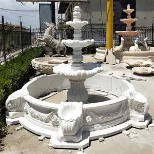 Factory Wholesale Customize Outdoor China Granite Stone Garden Water Fountain