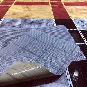 Revêtement de sol en vinyle PVC à <span class=keywords><strong>prix</strong></span> avantageux, <span class=keywords><strong>linoléum</strong></span> 4 mm pour usage intérieur, maison et hôtel, rouleau de 7 mm d'épaisseur, revêtement de sol en tissu maillé - Product Image 2