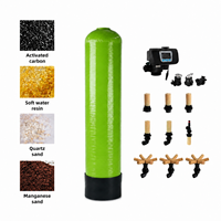 Filtre vertical épaissi pour piscine, purificateur d'eau circulante en FRP OEM, 125L/heure, filtration par osmose inverse, directement de l'usine