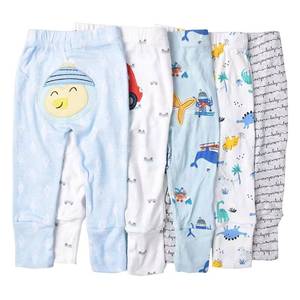 Pantalones para Bebés y Niños Pequeños, Diseño Mixto, 5 Piezas/Paquete, Pantalones para Bebés Recién Nacidos - Product Image 3