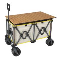 Chariot spatial pliable pour voiture utilitaire d'extérieur avec table à roues de rechange pour la ferme
