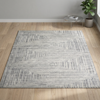 Tapis de salon en laine tuftée à la main, à poils longs, antidérapant, motif floral moderne, multicolore, tissé, pour la maison, tapis de prière, taille moyenne