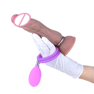 Dildo hueco realista manual al por mayor con función de ovipositor, plug anal, masajeador vaginal, juguete sexual de empuje manual para la simulación de puesta de huevos, para juegos de adultos - Product Image 3