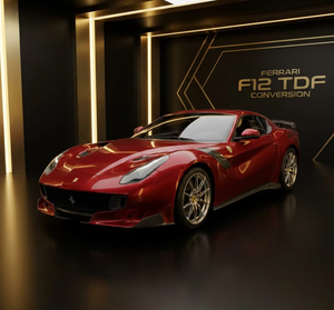 Kit de conversion 1:1 parfaitement adapté pour <span class=keywords><strong>Ferrari</strong></span> <span class=keywords><strong>F12</strong></span> vers <span class=keywords><strong>F12</strong></span> TDF, pare-chocs de voiture en fibre de carbone de haute qualité, programme aérodynamique, <span class=keywords><strong>prix</strong></span> d'usine - Product Image 2