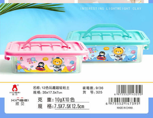 XINBEI Kit di plastilina a tema animali 325, kit artistico educativo per bambini - Product Image 1