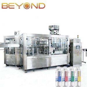 Línea de Llenado de <span class=keywords><strong>Agua</strong></span> Carbonatada Totalmente Automática de Alta Eficiencia, 2000 BPH, 330 ml-2 L, para Fábricas de Refrescos - Product Image 1