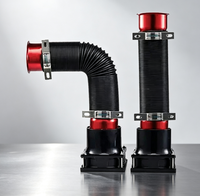 extrusion en aluminium 4080  aluminium de fente en 40x40 cadres rouges noirs pour le simulateur de plate-forme de course de sim