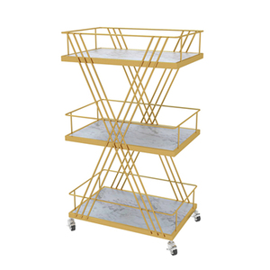 Fabrik Direkt verkauf Eisen Beauty Tool Auto Friseursalon Trolley - Product Image 1