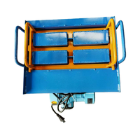 Machine manuelle de formage de blocs pour usage domestique Petites machines africaines en briques non cuites avec noyau moteur pour briques creuses en ciment
