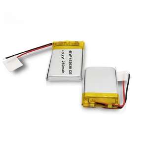 แบตเตอรี่ลิเธียมไอออน452030 3.7V 250mAh แบบชาร์จไฟได้ขนาดเล็ก - Product Image 2