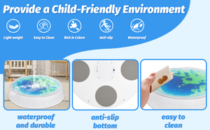 <strong>Colorful</strong> Non-Slip ABS/EVA/Plastic Light-Up Stepping Stone Set Indoor Sensory Training <strong>Play</strong> for Kids Safe on Playgrounds - Product Image 5