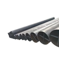 Tubería Estructural LSAW EN 10219 S355JR Directa de Fábrica para Aplicaciones de Tuberías de Petróleo/Gas, Acero al Carbono Sin Aleaciones, Estándar ASTM, Diámetro Exterior 1422 mm