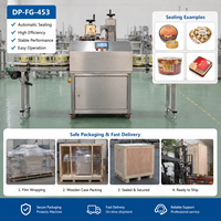 Machine de scellage automatique industrielle DEEPACK pour boîtes de conserve, biscuits, boîtes en plastique, emballages alimentaires