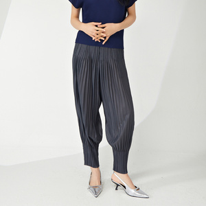 <span class=keywords><strong>Pantaloni</strong></span> Harem da Donna alla Moda 2026, Stile Giapponese <span class=keywords><strong>con</strong></span> <span class=keywords><strong>Vita</strong></span> Elastica, Comodi e Versatili, Slim Fit Casual - Product Image 1