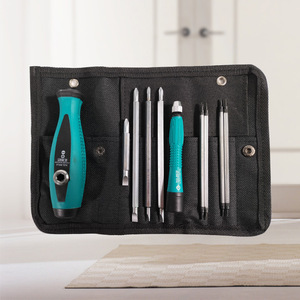 Penggong <b>Screwdriver</b> <b>Set</b> 10 Pcs Phillips And Flathead <b>Bits</b> For Home Repair Tools - Product Image 1